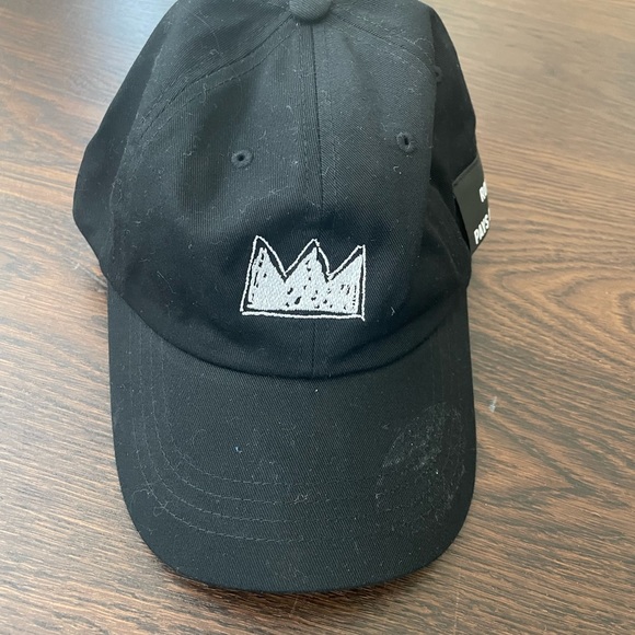 Basquiat “Beat Boo Crown” Cap, black baseball hat - Picture 4 of 4
